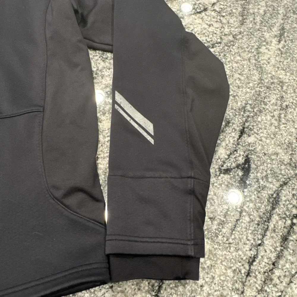 Under Armour Jacket Fleece Mens XXL Black Gray‎ Full Zip Cold Gear Storm Running